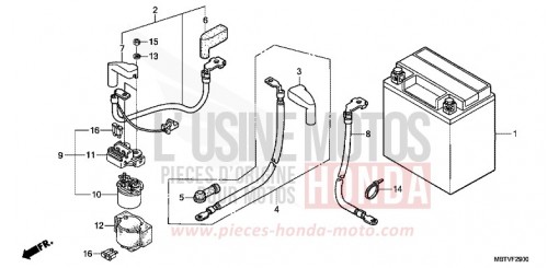 BATTERIE XL1000VAB de 2011